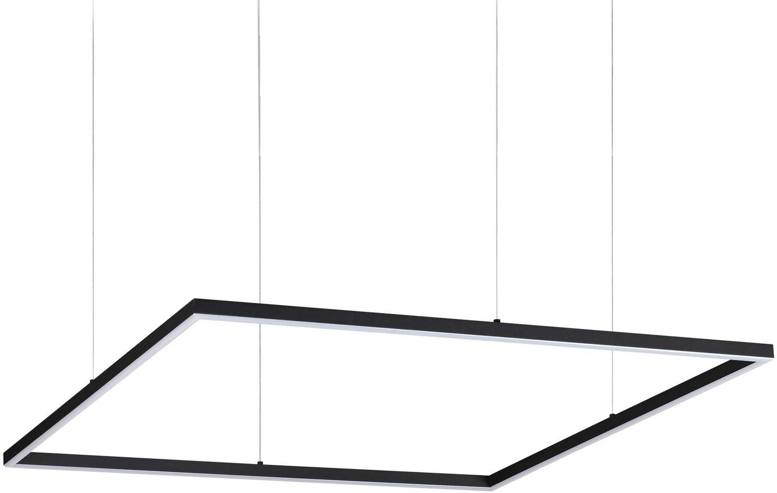 Justerbar Pendel Lampe Ideal Lux Oracle Slim Sort - Moderne Design