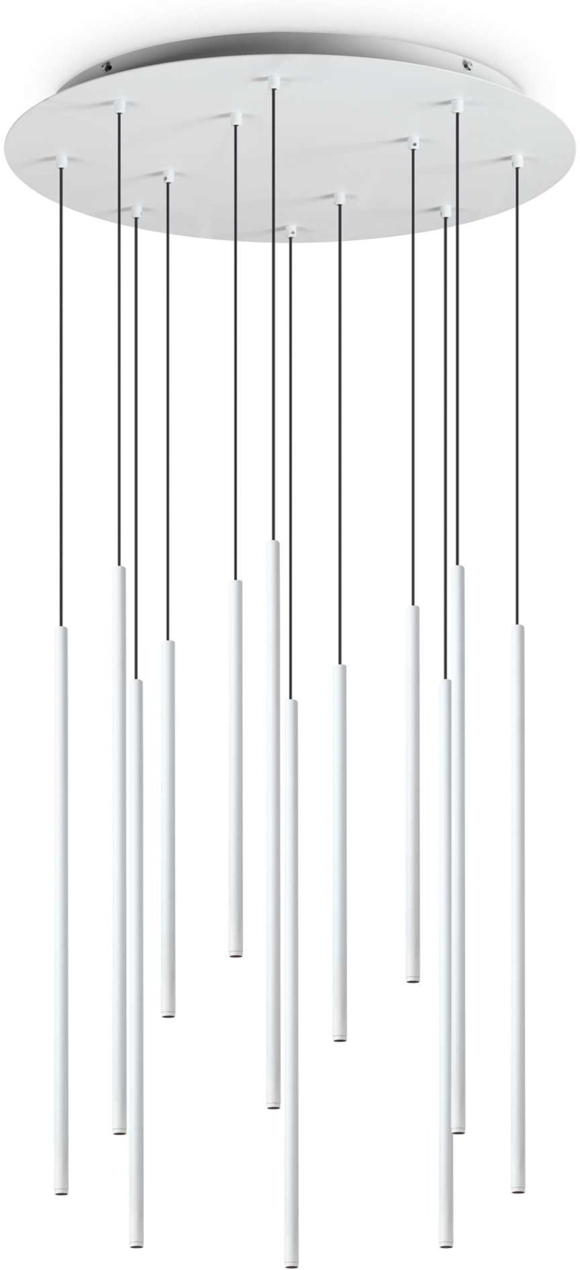 Moderne Justerbar Pendel Lampe fra Ideal Lux Filo LED