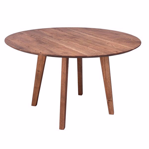 Wood   Nordic Rundt Plankebord   Røget   150cm Rødovre 150     Møbelsalg
