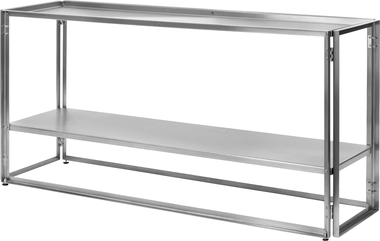 Konsolbord   Sidebord Kristina Dam Foldable   Rustfrit Stål H60   B124   D35