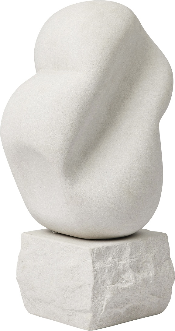 Skulptur Kristina Dam Contour Sculpture   Sandsten Lysegrå 32
