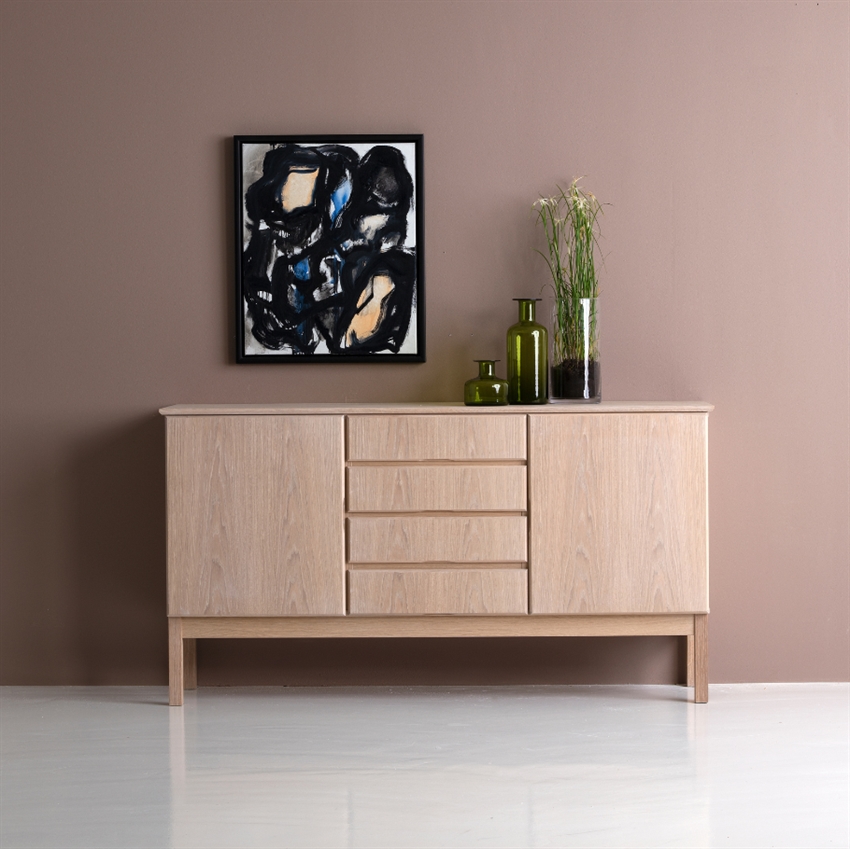 Klim Furniture Skænk 2087   Hvidolie 153     83     40     Møbelsalg
