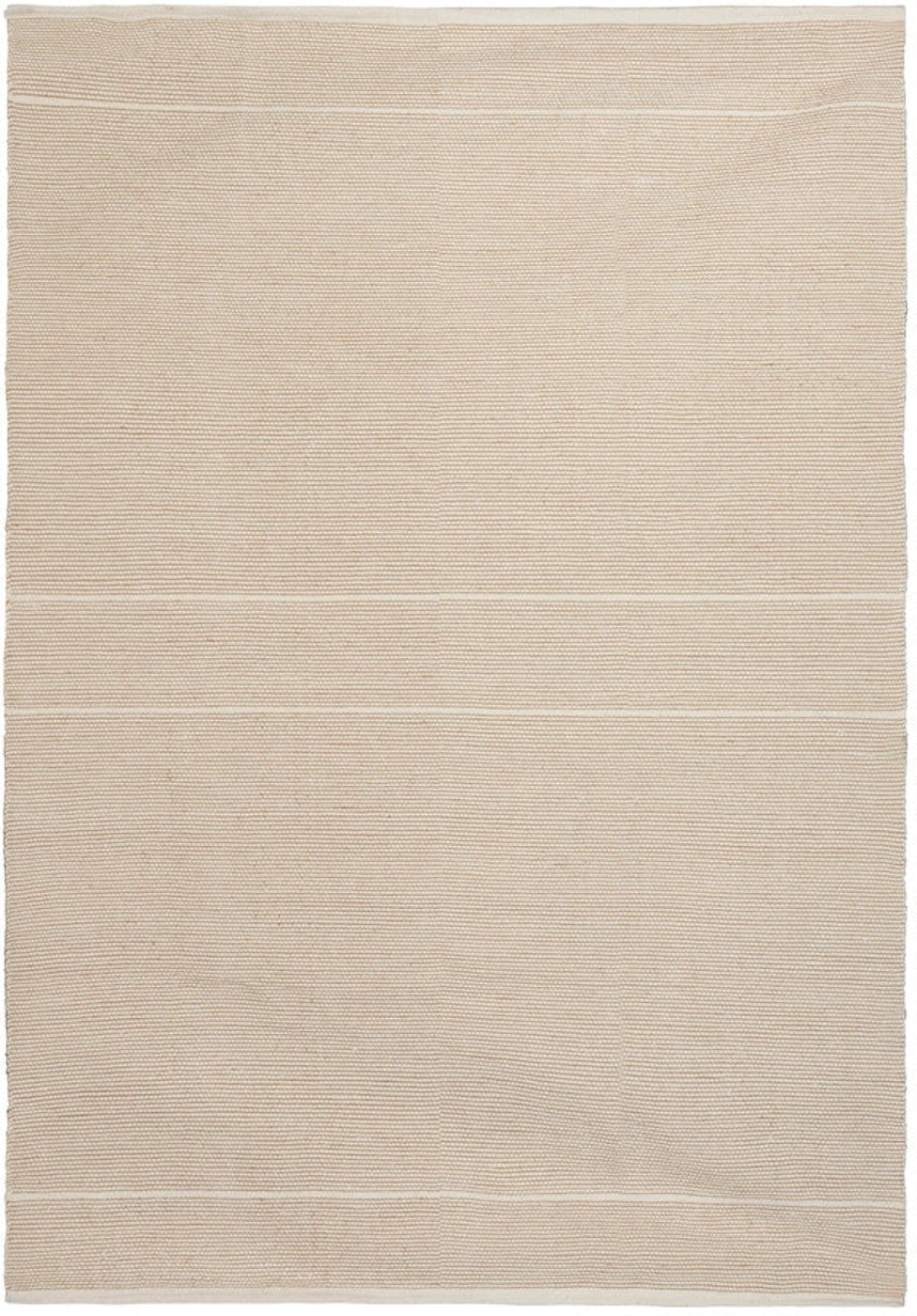 Gulvtæppe Kristina Dam Oru Uld Jute 200x300   Beige Tatami-inspireret Minimalistisk