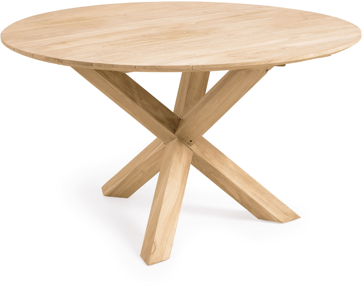Udendørs teaktræ spisebord – Kave Home Teresinha 150 cm