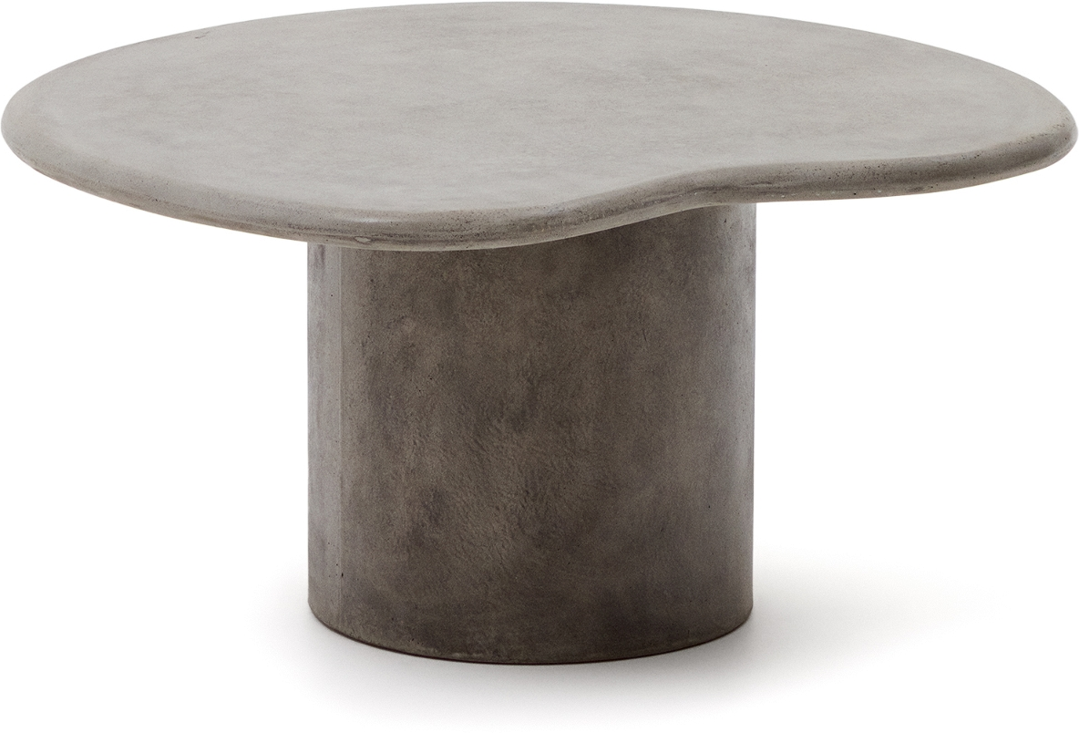 Udendørs Sofabord Kave Home Macarella Grå Fibercement 83x77x41