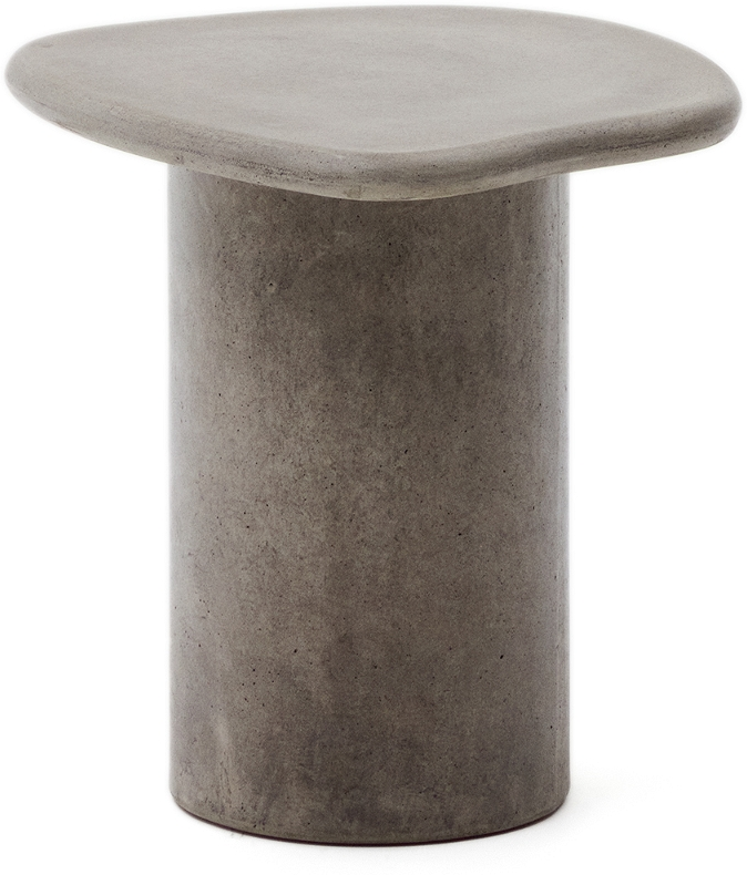 Udendørs Sofabord Kave Home Macarella Grå Fibercement H46   B47   L48