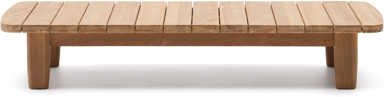 Udendørs Sofabord Kave Home Tirant   Fsc-certificeret Teak 140x70   H26