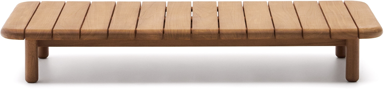 Udendørs Sofabord Kave Home Turqueta   Massivt Teak 140ã 70   Fsc-certificeret