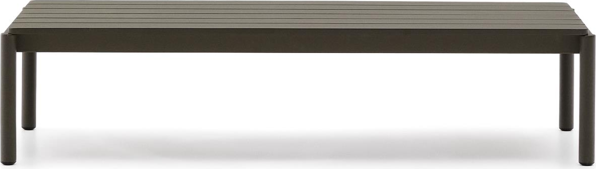 Udendørs Sofabord Kaffebord Kave Home Sorells Aluminium Khaki H34 8ã B149 2ã D63   Pulverlakeret