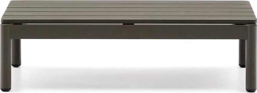 Udendørs Sofabord Kaffebord Kave Home Sorells Aluminium Khaki 91ã 57ã 25