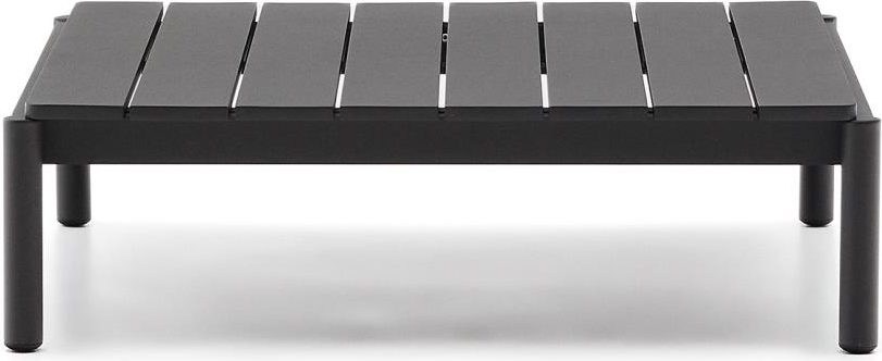 Udendørs Sofabord Kave Home Sorells Grafit Pulverlakeret Aluminium Loungebord 25     88     91