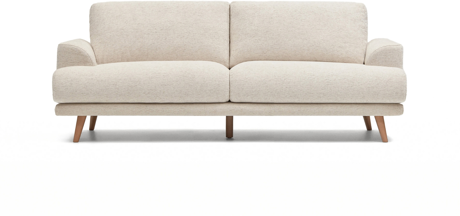 Karin 2-personers Sofa i Beige - Bæredygtig Nordisk Design