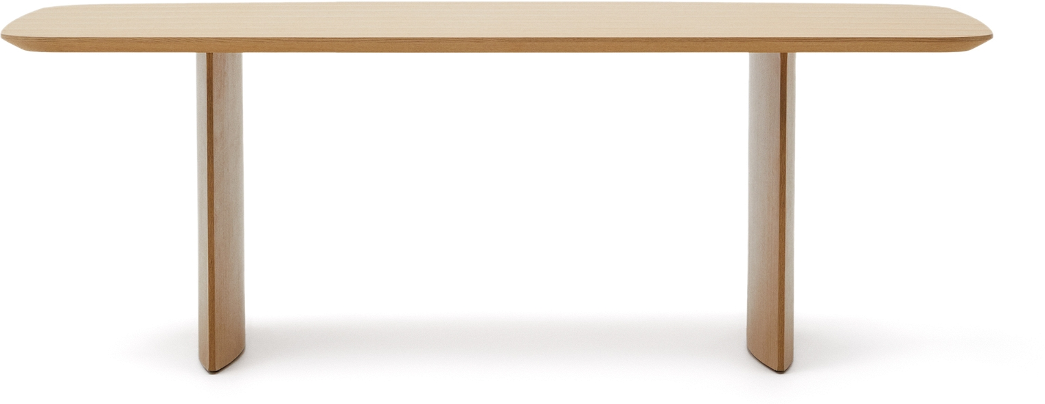 Spisebord Kave Home Litto 240x100   Natur Egefiner Mdf