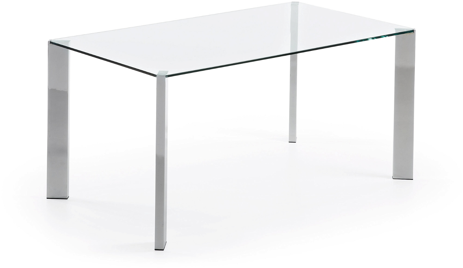 Elegant Spisebord i Klart Glas fra Kave Home