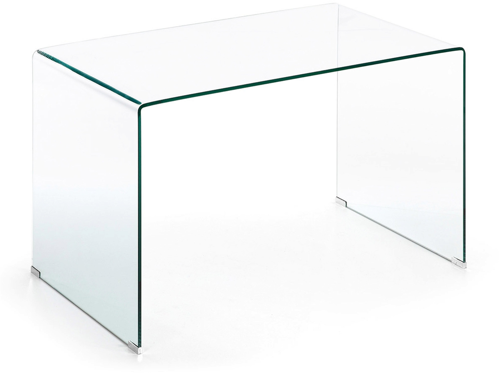 Moderne hærdet glas skrivebord fra Kave Home