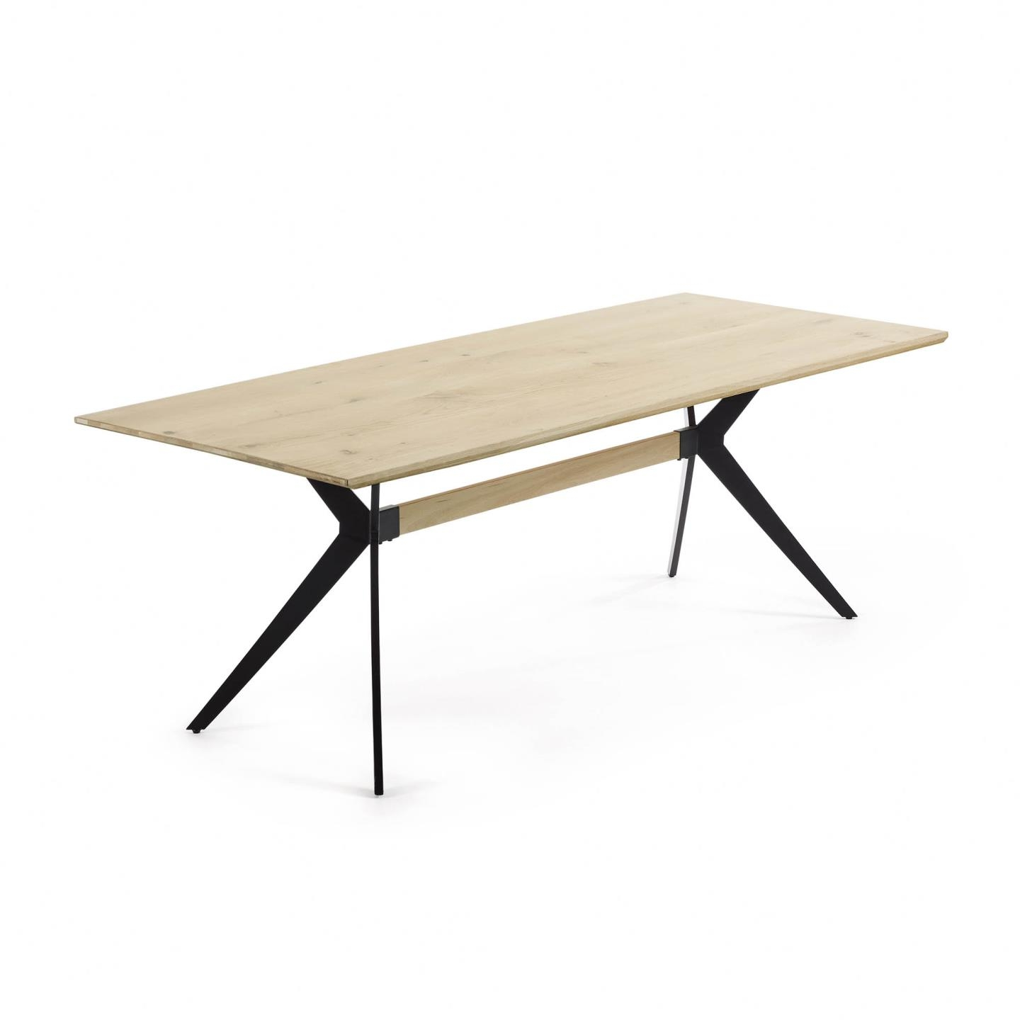 Elegant Amelie Spisebord – Hvidvokset Plankebord 160x90 cm