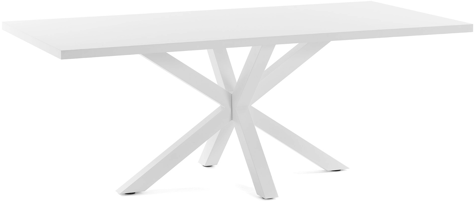 Spisebord Kave Home New Argo 160x100 Hvid MDF på tilbud!
