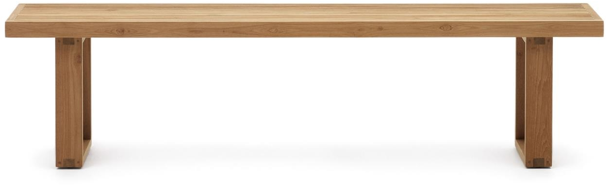 Entrébænk Canadell fra Kave Home i Genanvendt Teak 210 cm