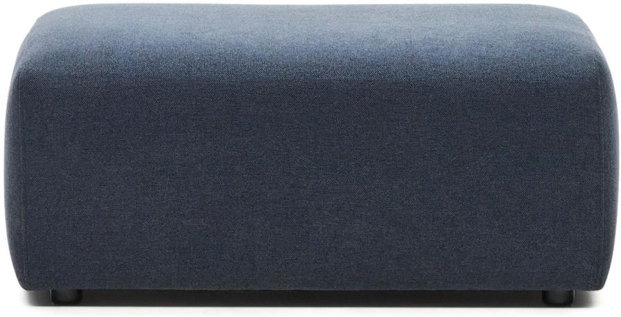 Puf Kave Home Neom Endepuf Blå   Modulopbygget Sofa  Nemt Samlesystem  Bæredygtig Europæisk Produktion