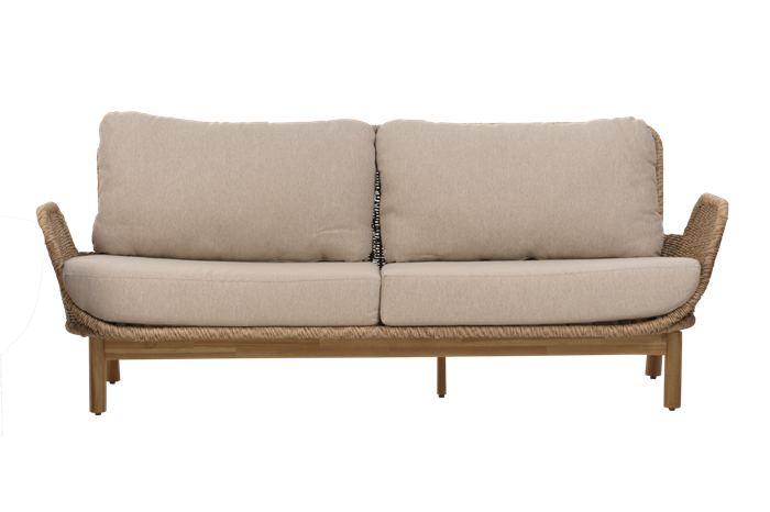 Lily Sofa Natur Loungemøbler Brafab Enggården Havemøbler