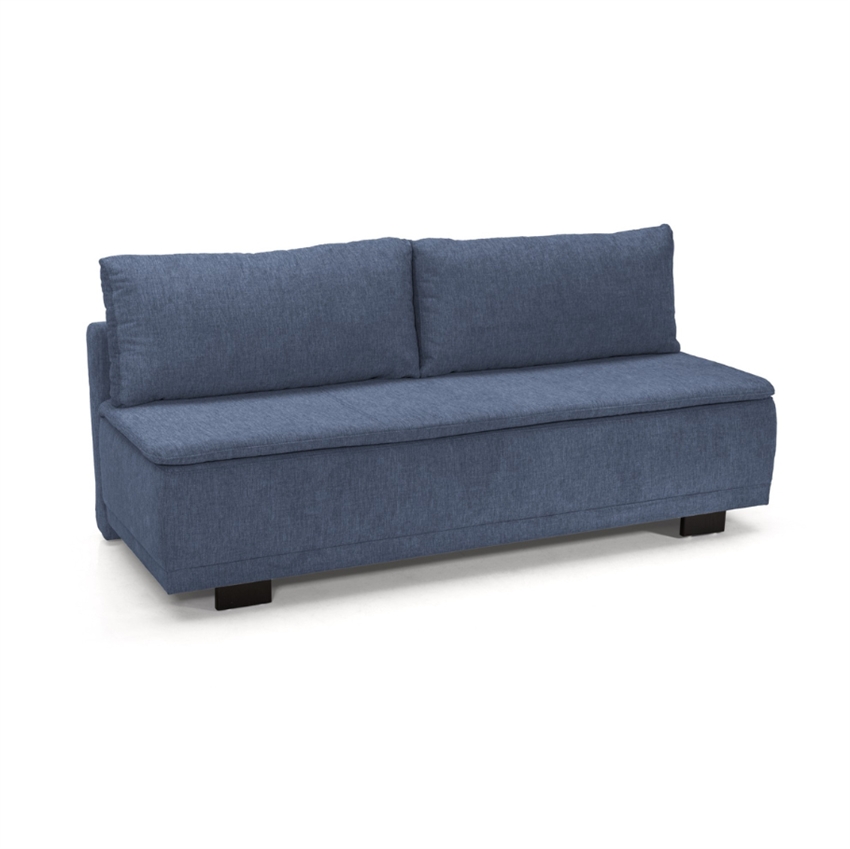 Scandinavian Living Luneborg Sovesofa Blå Stof    Opbevaring   Møbelsalg