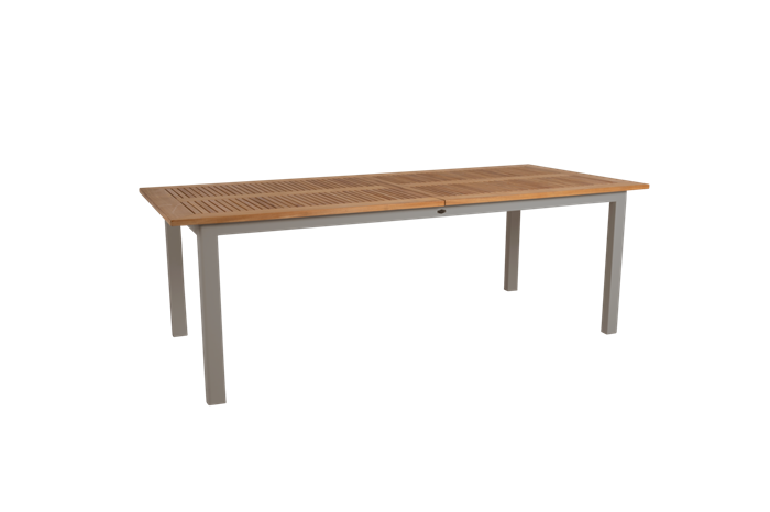 Lyon Teak Bord 224 304 Khaki Havebord Brafab Enggården Havemøbler