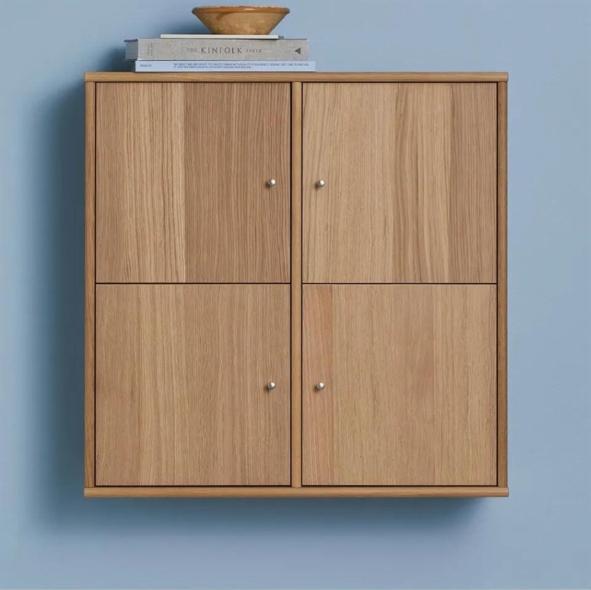 Mistral  Modul 025 Bogkasse    Låger  Olieret   70     70     27     Møbelsalg