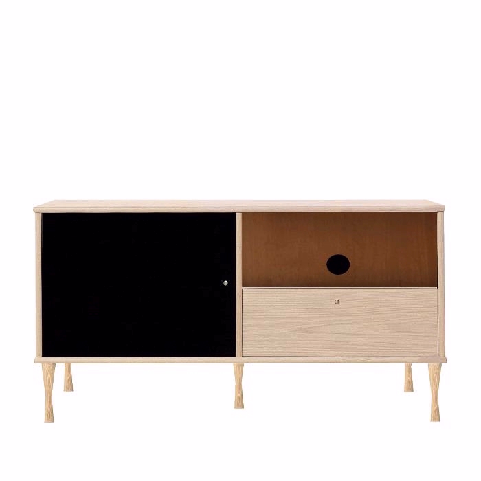 Mistral   Bord   Egefiner    Sort Stoflåge 108     42     45     Møbelsalg