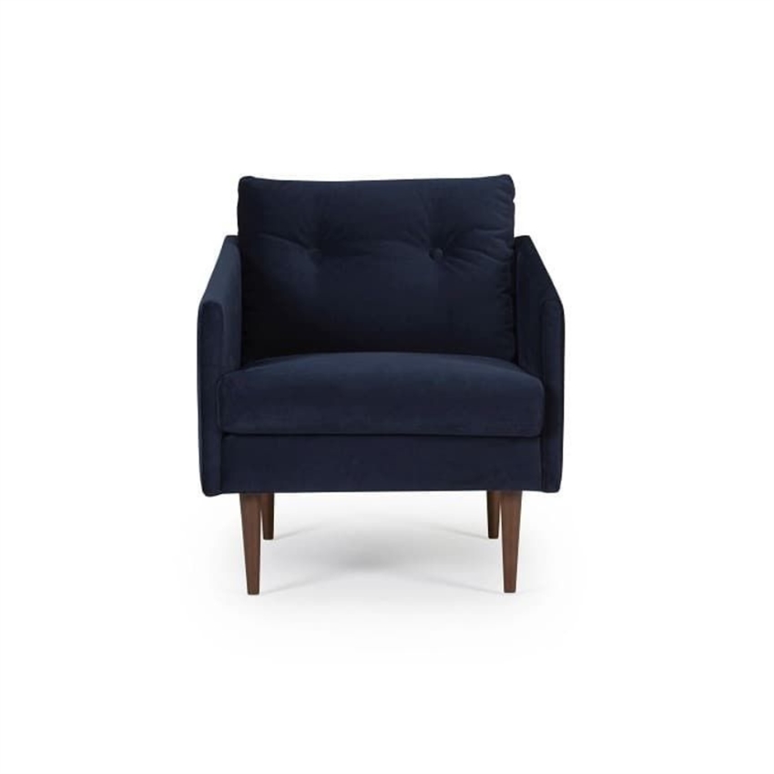 Nordly Copenhagen Lænestol Dark Blue   Møbelsalg