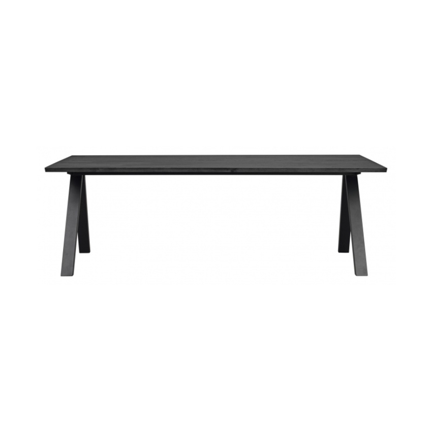 Rowico Home Carradale Spisebord 220    Sort Ask     -ben   Møbelsalg