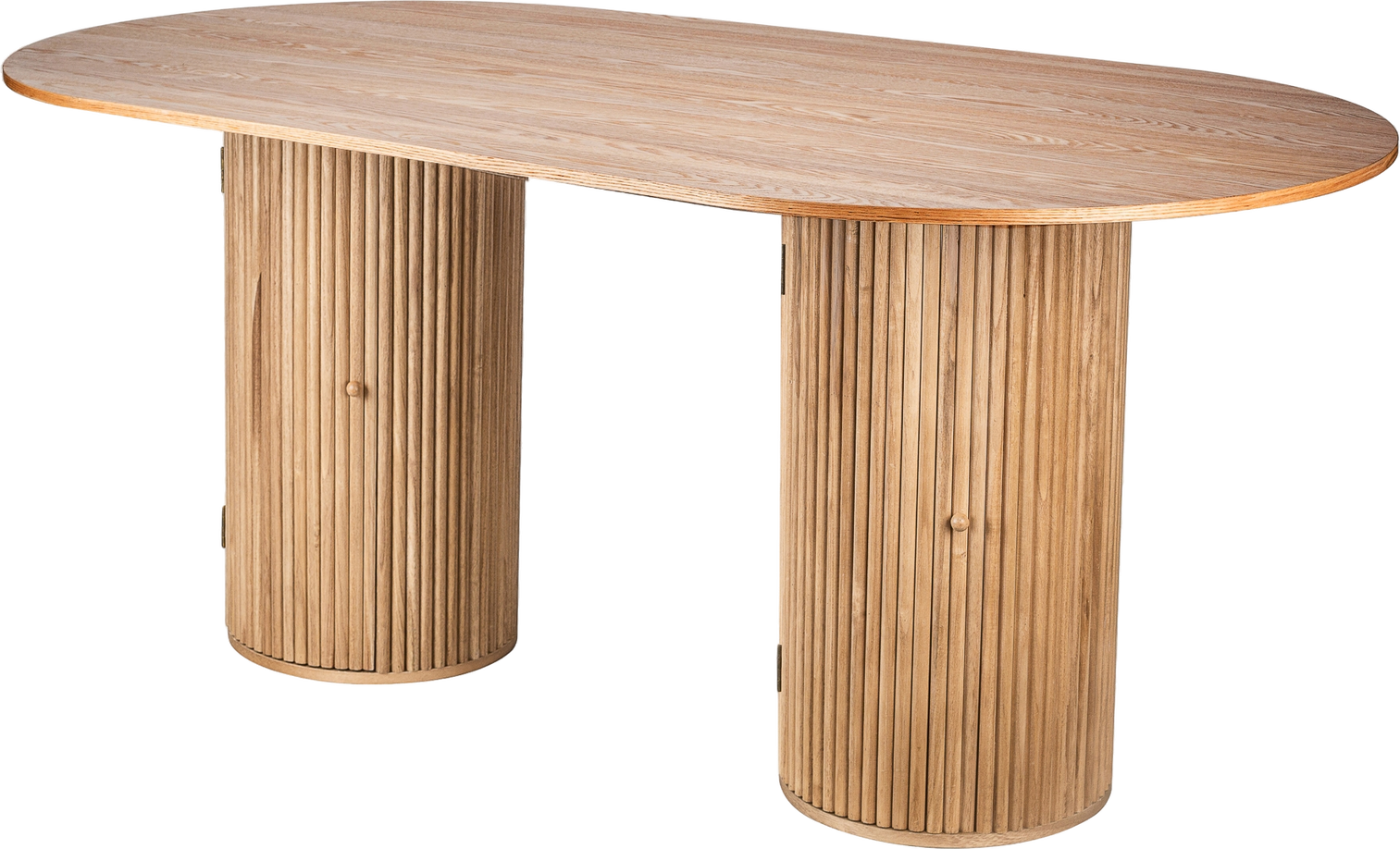 Ovalt Spisebord Nordlys Furniture Tabpireus Fsc-certificeret Brun Fyrretræ 180ã 90