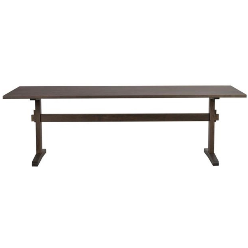 Rowico Home Westwille Brunlakeret Spisebord 240     75     95     Møbelsalg
