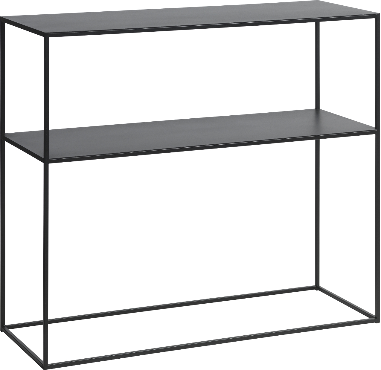 Konsolbord Hallebord Nordique Design Pebble Sort Metal 80ã 35ã 90
