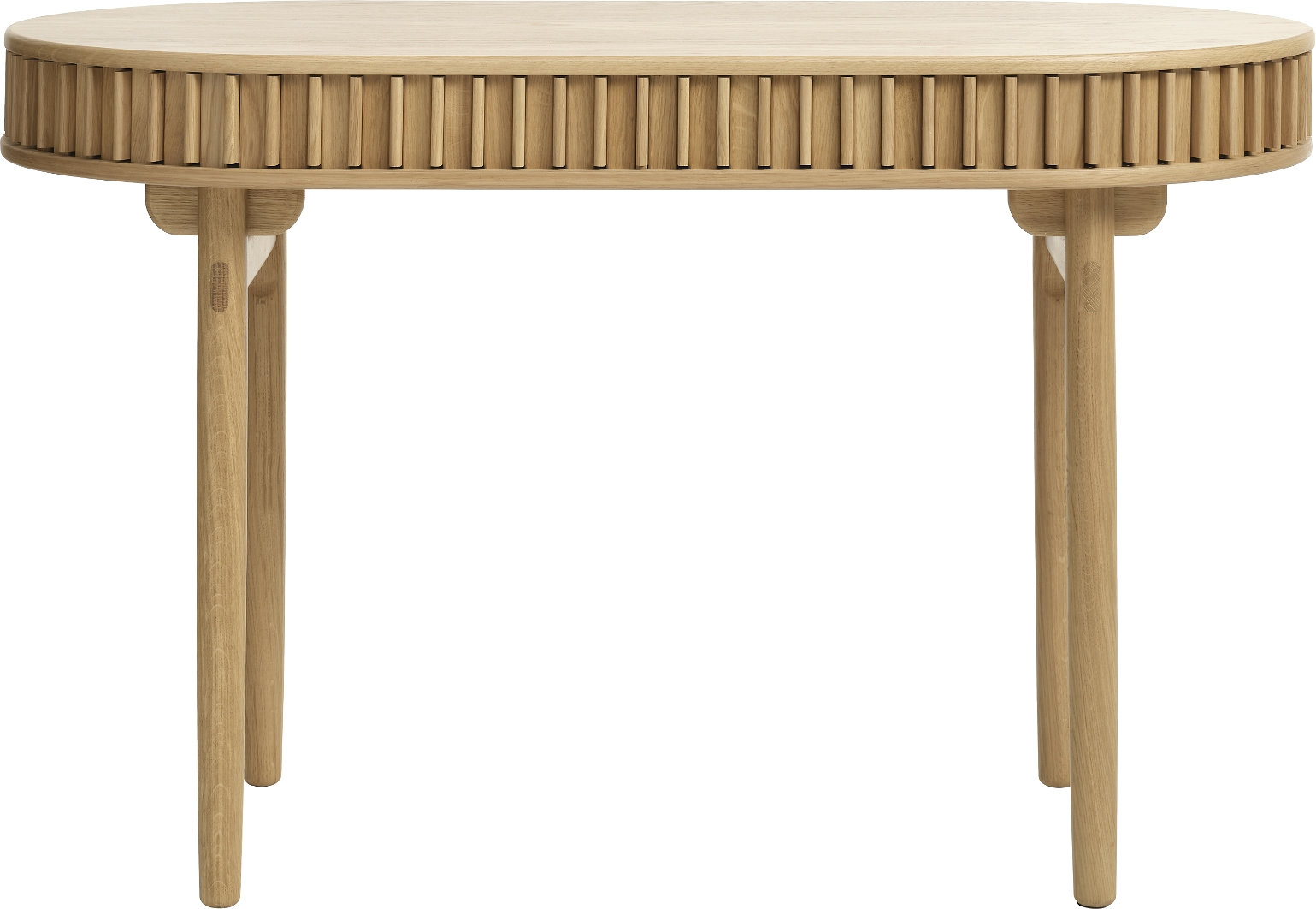 Skrivebord Nordique Design Carno   Massiv     120ã 60ã 75    Natur