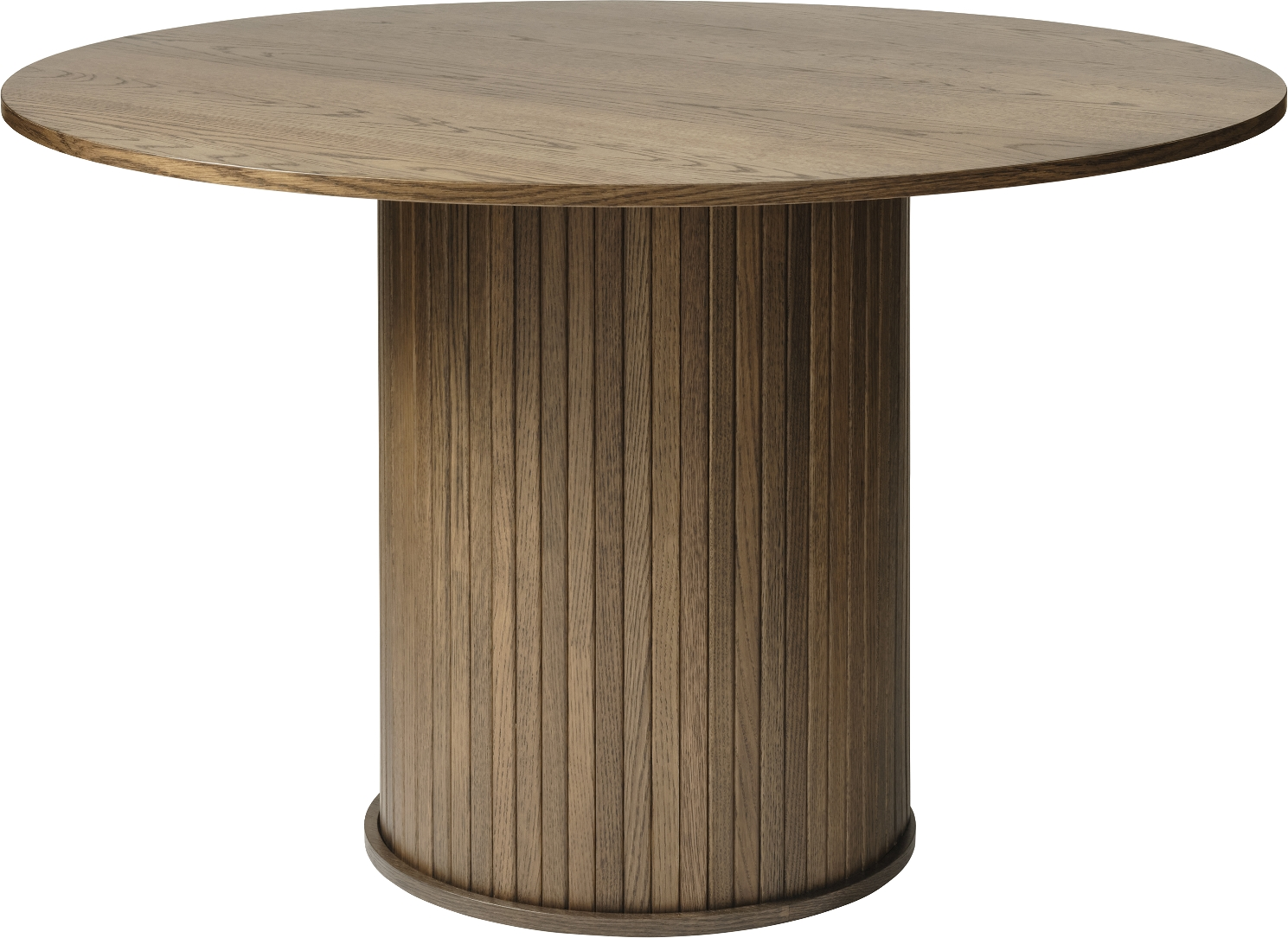 Nordique Design Nola Rundt Spisebord   Røget Egetræ ø120   H75