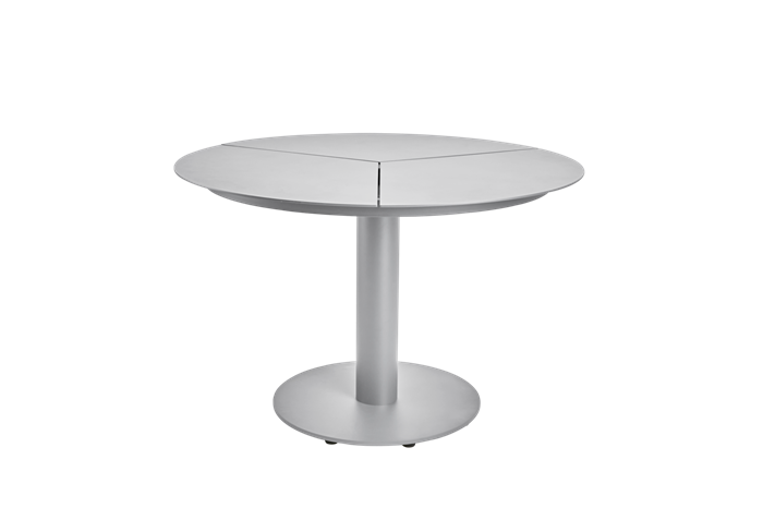 Peace Havebord   110   Light Grey Havebord   Runde Haveborde Brafab Enggården Havemøbler