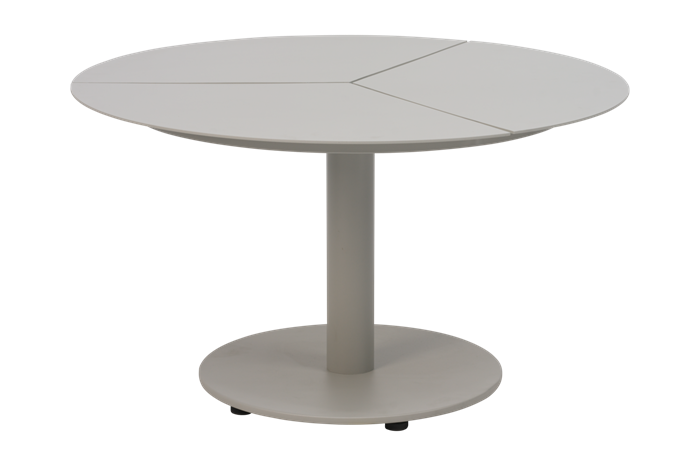Peace Loungebord Lightgrey H46cm Havebord   Runde Haveborde Brafab Enggården Havemøbler