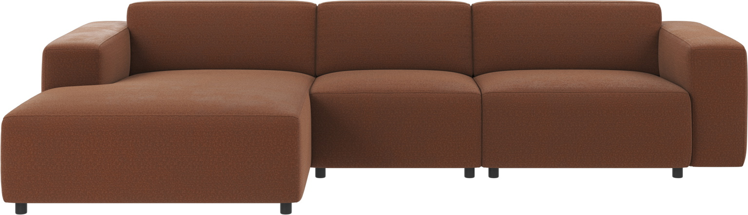 Chaiselongsofa Rowico Willard Modulsofa Rita 96 Rød -form 312ã 161