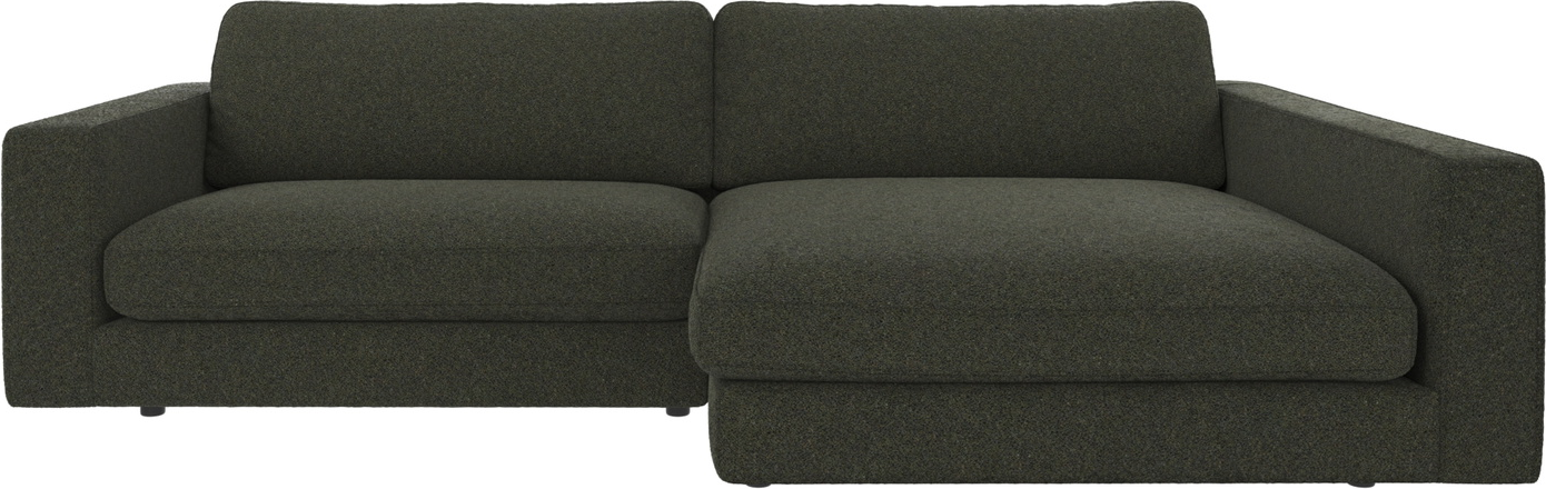 Chaiselongsofa Rowico Duncan Alice 162 Stof Skovgrøn Højrevendt Modulsofa 258x150 Fscâ -mix