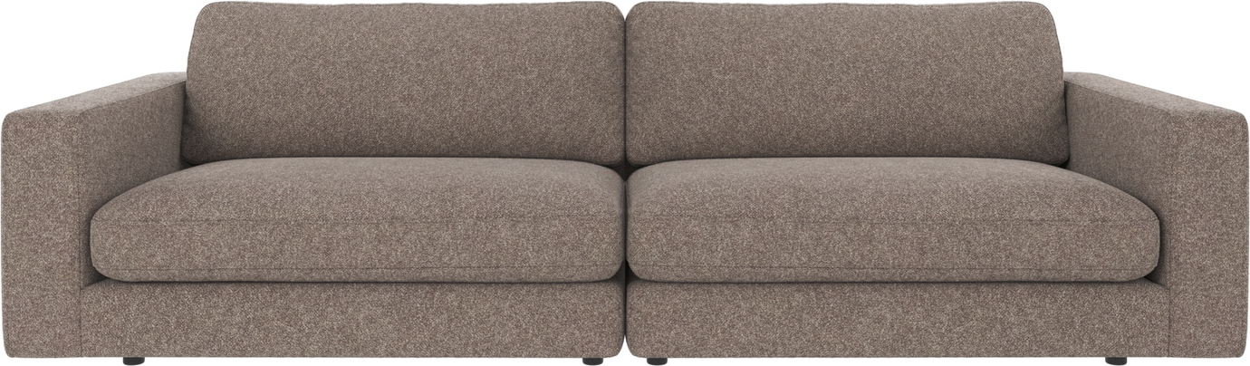 -personers Stofsofa Rowico Duncan Mørk Beige Bobby Polyester Med -koldskum