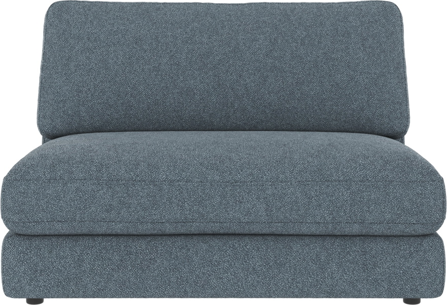 Midtermodul til Modulsofa Rowico Duncan - Mellemblå Polyester