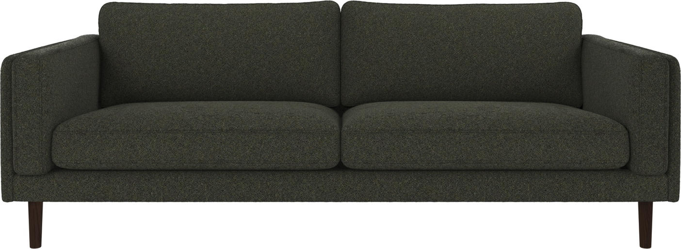 -personers Sofa Rowico Braden Alice 162 Grøn Brun Fsc-mix Egetræ Nozag-fjedre B216 D87