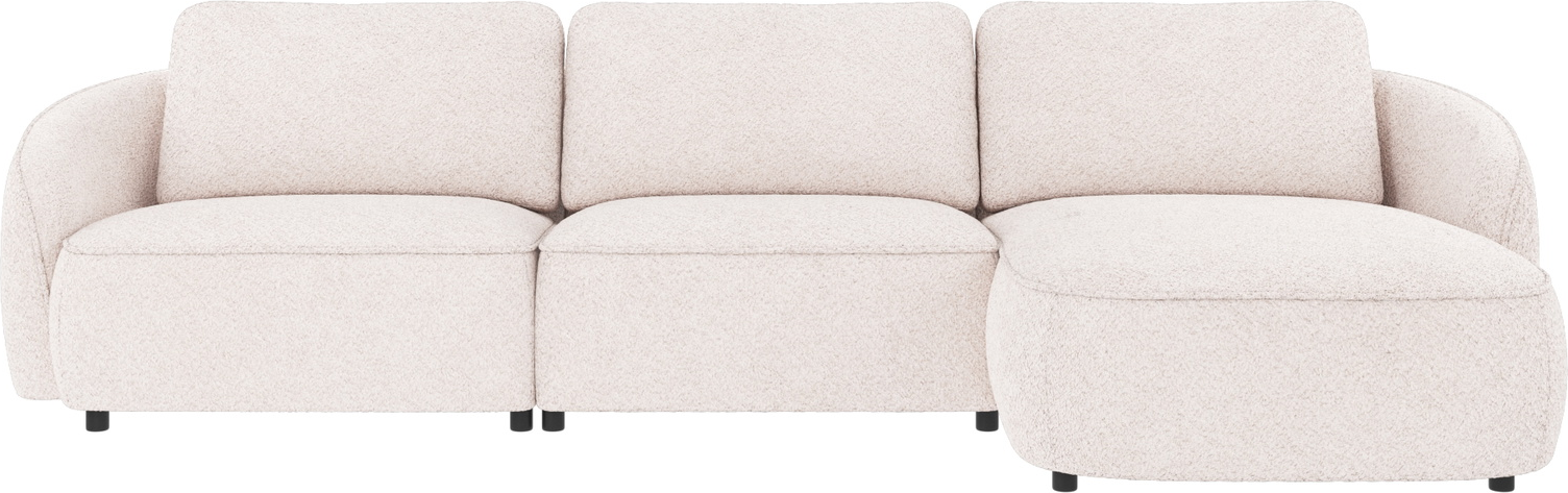 Chaiselongsofa Højrevendt Rowico Norris Hvidt Anna -stof Nordisk Design Med Justerbar Komfort