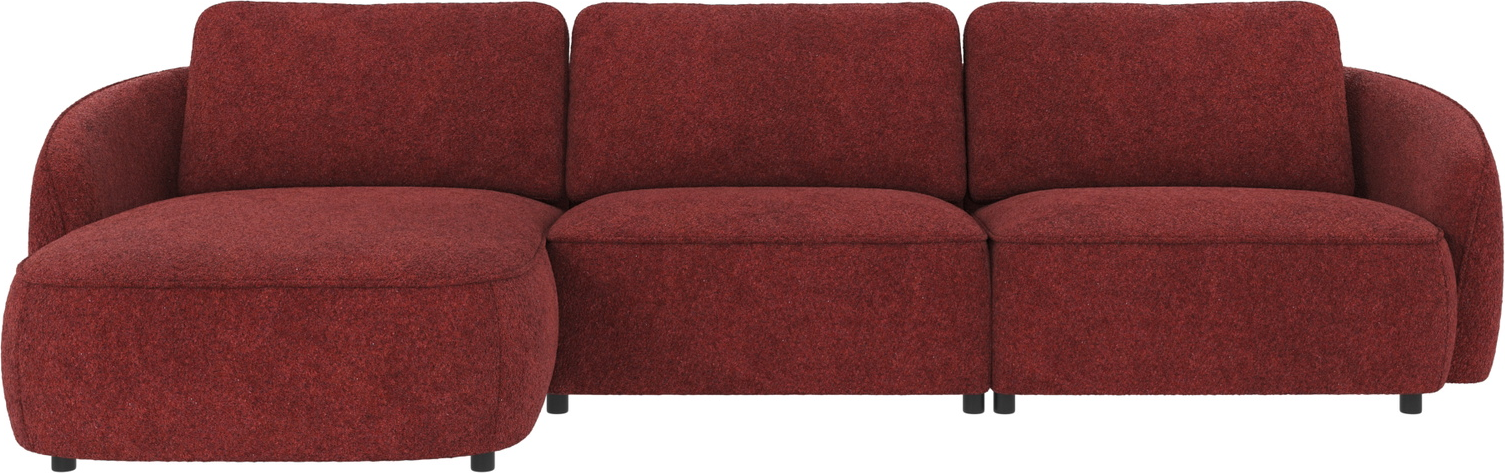 Chaiselongsofa Venstrevendt Rowico Norris Anna Rød Polyester 319ã 162ã 80