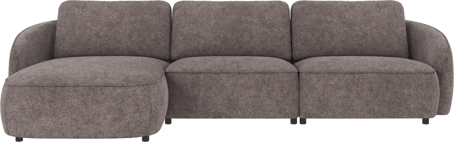 Chaiselongsofa Venstrevendt Rowico Norris Anna-stof Mørkegrå Skandinavisk Design Med Nozag-fjedre Koldskum