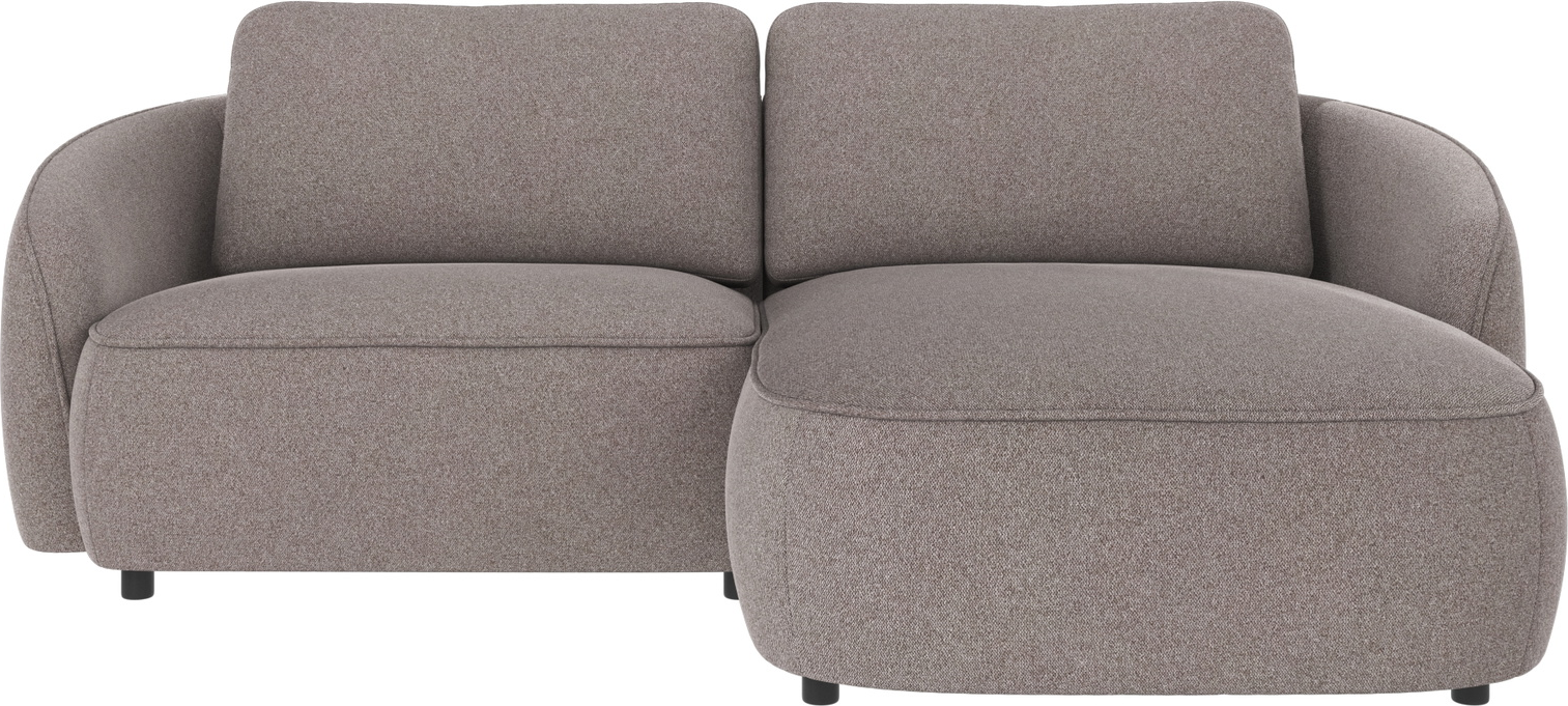 Chaiselongsofa Rowico Norris Højrevendt 226ã 162 Gråbeige Polyester Brenda