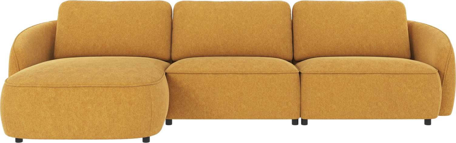 Chaiselongsofa Rowico Norris Gul Venstrevendt 319ã 162 Polyester Fsc-mix Loungemøbel