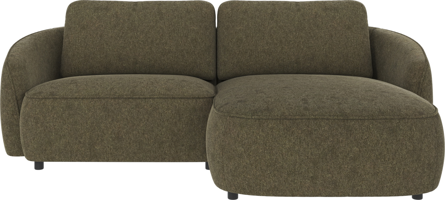 Chaiselongsofa Rowico Norris Højrevendt 226x162 Grøn Polyester Brenda 77