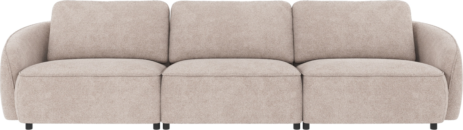 -personers Sofa Rowico Norris Greg 17 Polyester Lysegrå 319ã 102ã 80