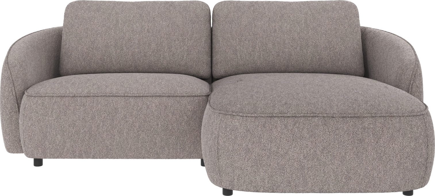 Chaiselongsofa Rowico Norris Højrevendt Alice-stof Grå H80ã B226ã D162